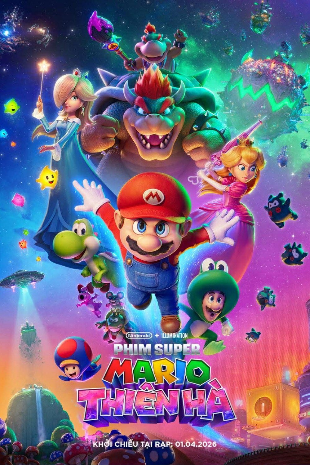 Xem phim Phim Super Mario Thiên Hà