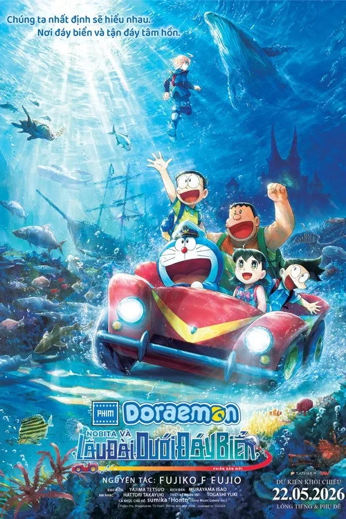 Xem phim Doraemon: Nobita và Lâu Đài Dưới Đáy Biển (Phiên Bản Mới)